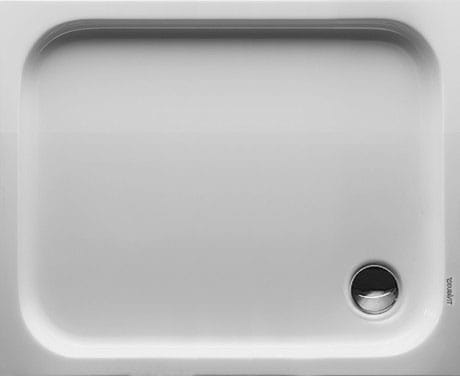 Duravit D-code brodzik prostokątny 100x80x6cm, biały 720106000000000