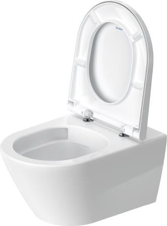 Duravit D-Neo SET miska podwieszana 54x36,5cm Rimless z deską wolnoopadajacą 45770900A1