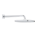 GROHE Tempesta 250 Cube deszczownica kwadratowa 250mm z ramieniem 380mm, chrom/biały 26687000