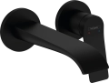 HansGrohe Vivenis bateria umywalkowa podtynkowa, element zewnetrzny, czarny mat 75050670