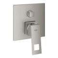 Grohe Eurocube bateria wannowo-prysznicowa 3-drożna, podtynkowa, element zewnętrzny, stal nierdzewna 24094DC0