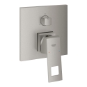GROHE Eurocube bateria wannowo-prysznicowa 3-drożna, podtynkowa, element zewnętrzny,  stal nierdzewna 24094DC0