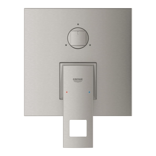 Grohe Eurocube bateria wannowo-prysznicowa 3-drożna, podtynkowa, element zewnętrzny, stal nierdzewna 24094DC0