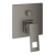 Grohe Eurocube bateria wannowo-prysznicowa 3-drożna, podtynkowa, element zewnętrzny, szczotkowany grafit - brushed hard graphite 24094AL0