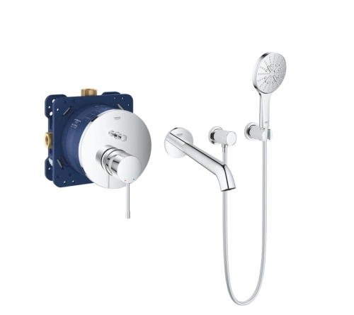 Grohe Essence zestaw wannowy podtynkowy, chrom 24058001-10