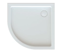 Sanplast Free Line brodzik półokrągły BPza/FREE 80x80x5 615-040-1720-01-000