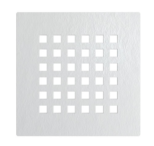 Balneo Stone Tray maskownica odpływu biała STCOVER-WHITE