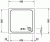 Duravit D-code brodzik kwadratowy 90x90x6cm, biały 720102000000000