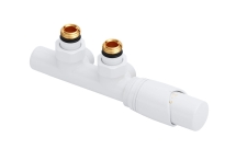 EXCELLENT Volaro 2.0 zintegrowany zestaw termostatyczny prawy, biały GREX.VO2.50P.WH