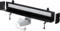 Viega Advantix Vario korpus odpływu ściennego, regulowany 30-120cm, model 4967.10, nr kat. 736.552