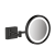 HANSGROHE AddStoris lusterko kosmetyczne z oświetleniem LED, czarny mat 41790670.png