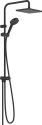 HansGrohe Vernis Blend zestaw prysznicowy z deszczownicą,  czarny mat 26282670