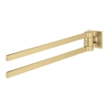 GROHE Allure podwójny wieszak na ręcznik, złoty szczotkowany - brushed cool sunrise 40342GN1