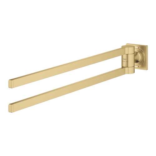 GROHE Allure podwójny wieszak na ręcznik, złoty szczotkowany - brushed cool sunrise 40342GN1