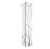 SANSWISS Easy element ruchomy 420 mm, prawy, profil srebrny połysk, szkło wzór drzewo BTE2.R.0420.50.62