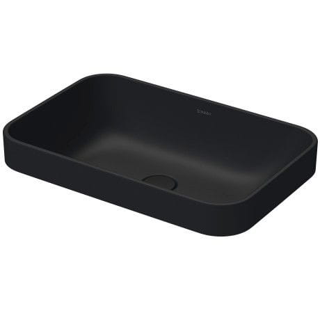 Duravit Happy D.2 Plus umywalka nablatowa 60x40cm, antracyt mat 235960.13.00