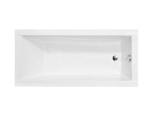 Besco Modern wanna prostokątna 120x70cm, biała WAM-120-MO