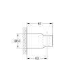GROHE Rainshower uchwyt punktowy, chrom 27056000