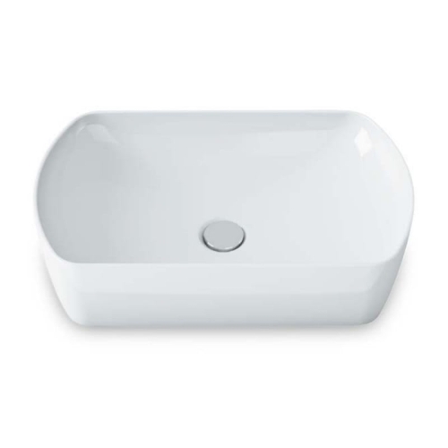 Vitalle Lukka Oval 50 umywalka nablatowa 50x31x12cm, biała 31745011121000VL