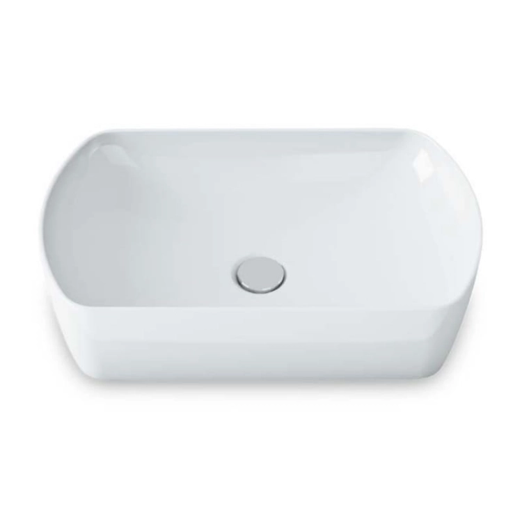 Vitalle Lukka Oval 50 umywalka nablatowa 50x31x12cm, biała 31745011121000VL
