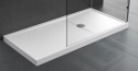 Novellini Olympic Plus brodzik prostokątny 120x90x12,5cm ze zintegrowaną obudową, biały mat OL1209011-79