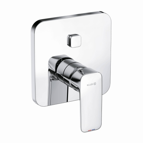 Kludi Pure&Style bateria wannowo-pryszniowa podtynkowa, elementy zewnętrzny, chrom 406590575