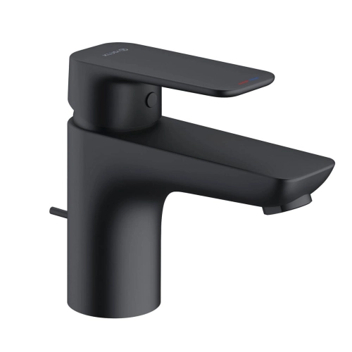 Kludi Pure&Style 75 bateria umywalkowa, czarny mat 403823975