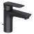 Kludi Pure&Style 100 bateria umywalkowa, czarny mat, zawór spustowy z cięgnem, 402903975