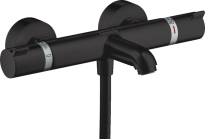 HansGrohe Ecostat Comfort bateria wannowa z termostatem, czarny mat 13114670