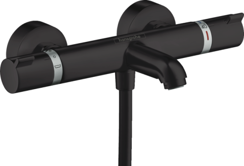 HansGrohe Ecostat Comfort bateria wannowa z termostatem, czarny mat 13114670