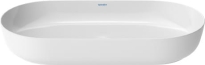 Duravit Luv umywalka nablatowa 80x40cm, biała 0379800000