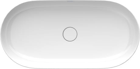 Duravit Luv umywalka nablatowa 80x40cm, biała 0379800000