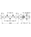 GROHE element podtynkowy baterii umywalkowej 29025002