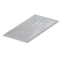 Balneo Stone Tray brodzik prostokątny 80x140x2,5cm, jasnoszary STFLG8014025