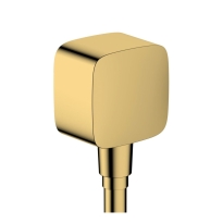 HansGrohe FixFit przyłącze węża prysznicowego, złoty optyczny polerowany 26457990