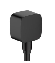 HansGrohe FixFit przyłącze węża prysznicowego, czarny mat 26457670