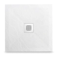 Balneo Stone Tray brodzik kwadratowy 90x90x2,5cm, biały STFWH909025.png