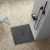 Balneo Stone Tray brodzik kwadratowy 90x90x2,5cm, ciemnoszary STFDG909025