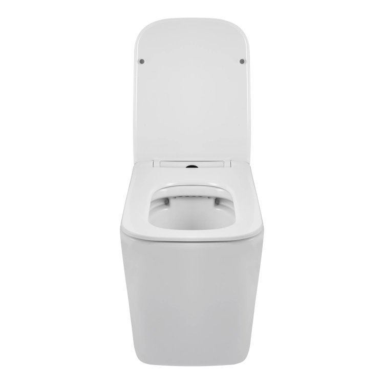 Balneo Luga White miska podwieszana 52x34cm z deską wolnoopadająca G0101010102-1