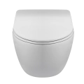 Balneo Luna White miska podwieszana 48,5x36,5cm z deską wolnoopadającą G0101010101-2
