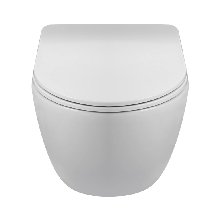 Balneo Luna White miska podwieszana 48,5x36,5cm z deską wolnoopadającą G0101010101-2