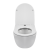 Balneo Luna White miska podwieszana 48,5x36,5cm z deską wolnoopadającą G0101010101-2