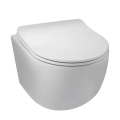 Balneo Luna White miska podwieszana 48,5x36,5cm z deską wolnoopadającą G0101010101-2