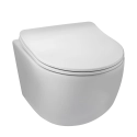 Balneo Luna White miska podwieszana 48,5x36,5cm z deską wolnoopadającą G0101010101-2