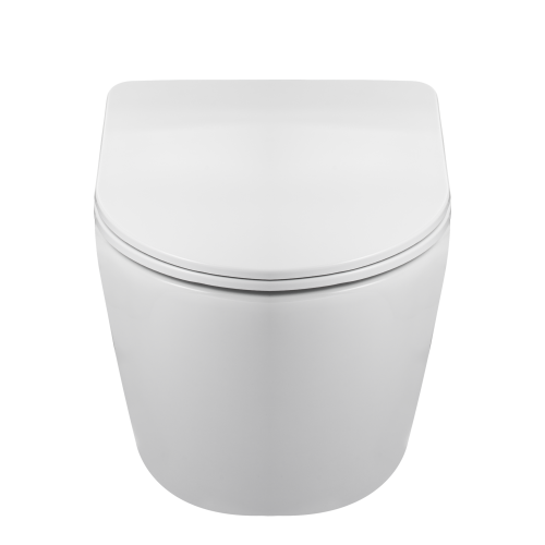 Balneo Luxa White miska podwieszana 48,5x36,5cm z deską wolnoopadającą G0101010101-1