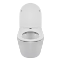 Balneo Luxa White miska podwieszana 48,5x36,5cm z deską wolnoopadającą G0101010101-1