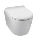 Balneo Luxa White miska podwieszana 48,5x36,5cm z deską wolnoopadającą G0101010101-1