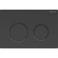 GEBERIT Omega 20 przycisk spłukujący czarny mat/czarny połysk/czarny mat 115.085.16.1