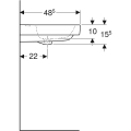 Geberit Modo umywalka meblowa 100x48,5cm, biała 502.876.00.1