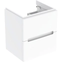Geberit Modo szafka pod umywalkę 50cm z dwoma szufladami, biała 502.877.01